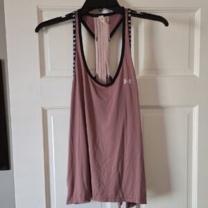 Under Armour Women's Mauve Heat Gear Tank Top